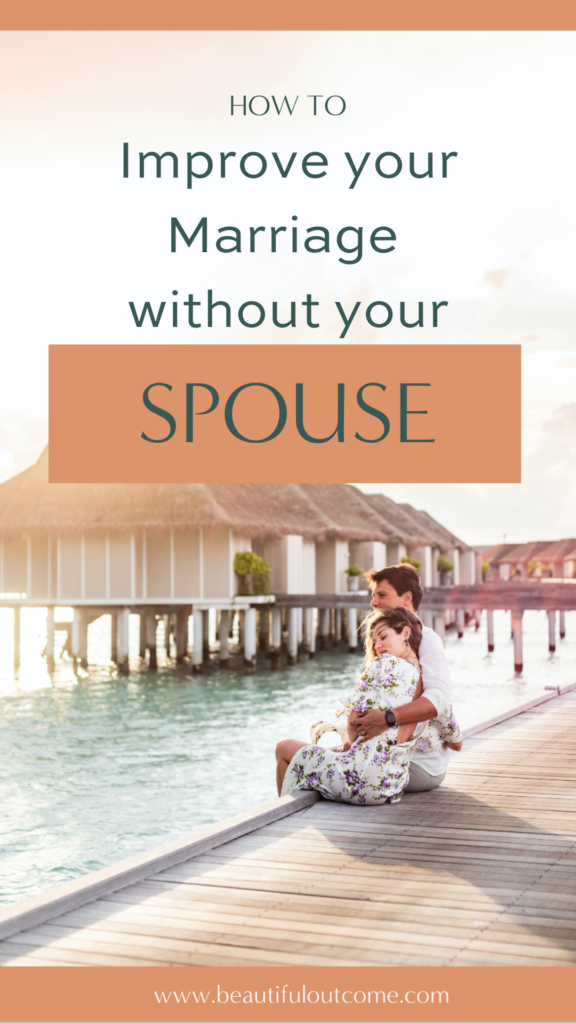 When only one spouse shows desire to work on the marriage, it can leave that spouse feeling stuck, unhappy, and even hopeless.