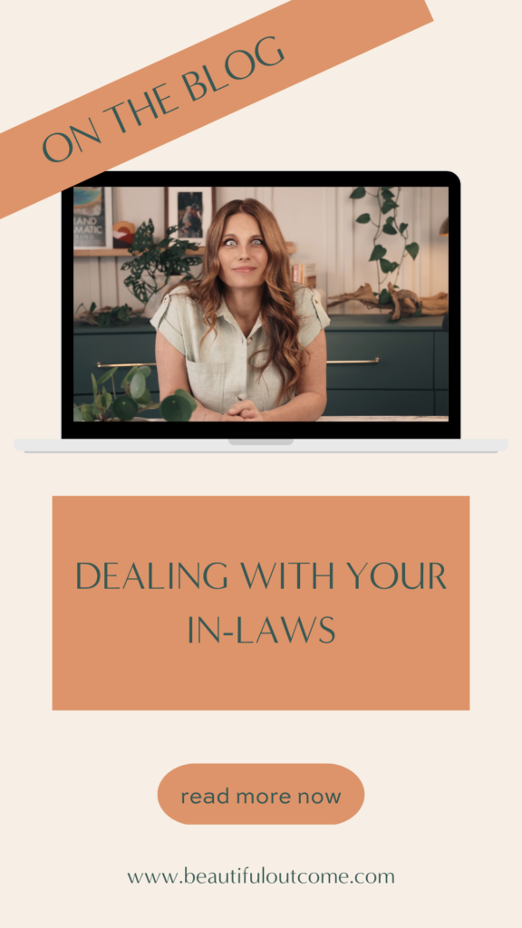 Relationships with in-laws can create a lot of tension in a marriage. How to navigate relationships with in-laws.