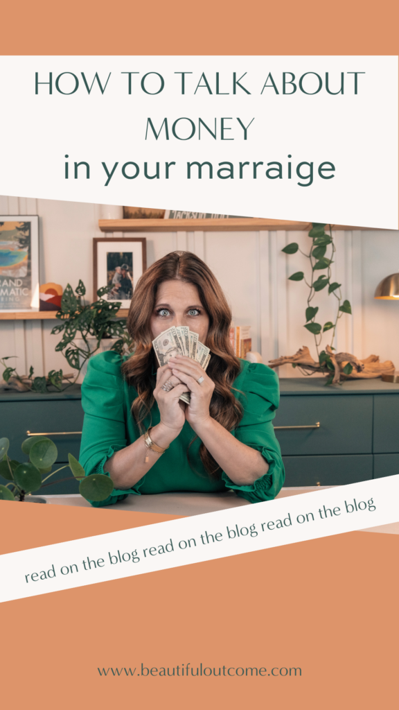You can turn this heated topic of how to talk about money in marriage into a beautiful tension that connects you!