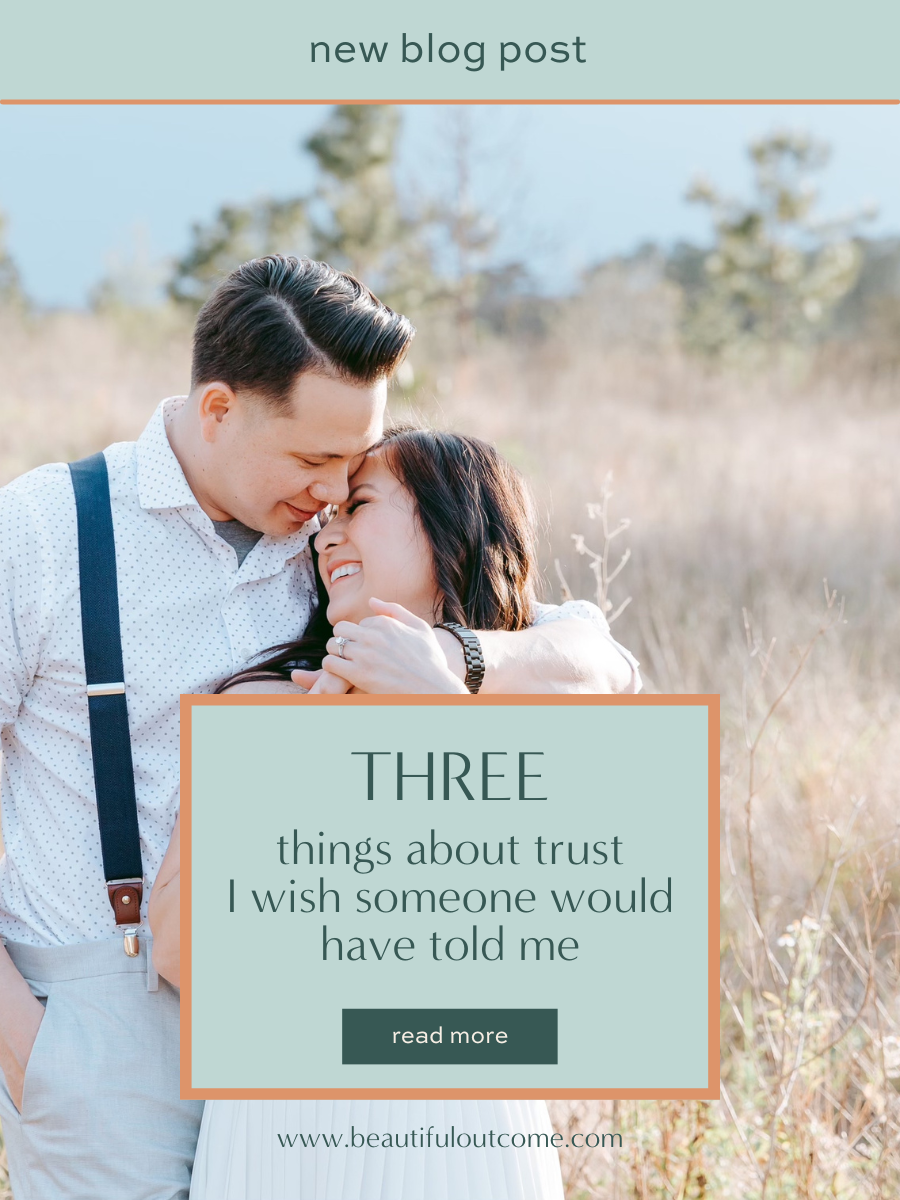 Trust is the foundation of every great relationship and yet sometimes it can feel difficult to navigate. 3 things about trust