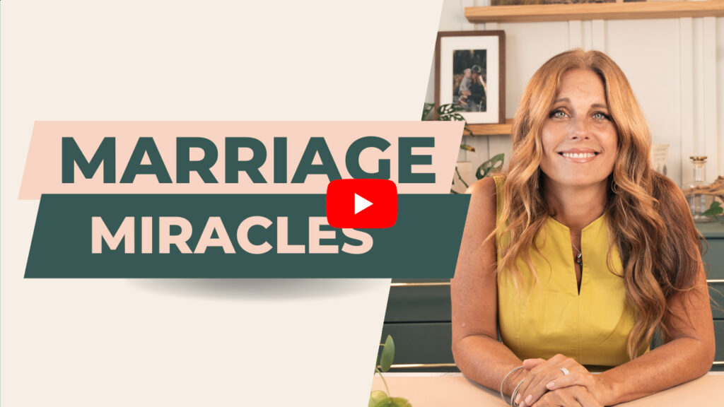 experiencing your marriage miracle. experience a marriage miracle